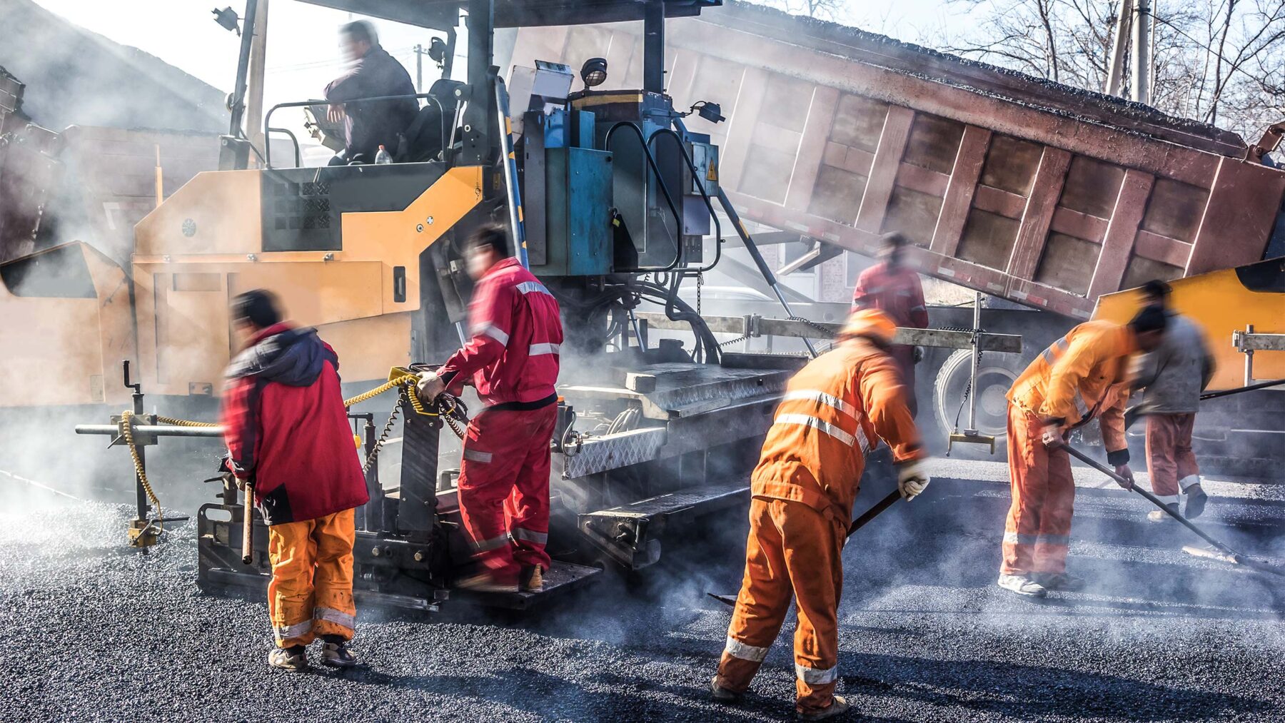 road workers
